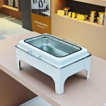 Food Warmer Supplier - Gold Fuel Saving Buffet Chafing Dish Set