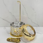 Food Warmer Factory - OEM 8L Hanging Lid Chafing Dish for Wedding Party