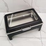 Food Warmer Supplier - Gold Fuel Saving Buffet Chafing Dish Set