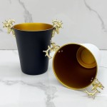 Ice Bucket Manufacturer - Luxury Gold Deer Head Stainless Steel Drink Cooler