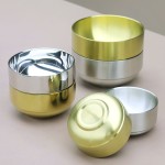 Soup Bowl Supplier - Double Walled Food Grade Stainless Steel Bowl