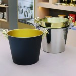 Ice Bucket Manufacturer - 3/5/12L Deer Head Design Colored Ice Bucket