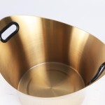 Wine Cooler Manufacturer - 9L High Capacity U Type Luxury Ice Bucket