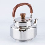 Tea Pot Factory - 1.0L Stainless Steel Square Stove Top Kettle