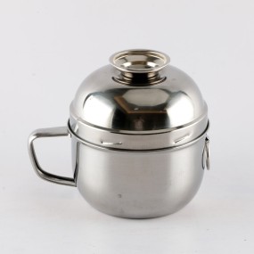 Lunch Box Factory - 304 Stainless Steel Double Lunch Box for Camping