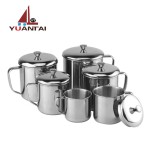 Beer Mug Manufacturer - SS304 Large Capacity Coffee Mugs Direct Sale
