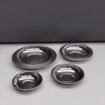 Dinner Plate Manufacturer - Stainless Steel Metal Dinner Plate Dish Set