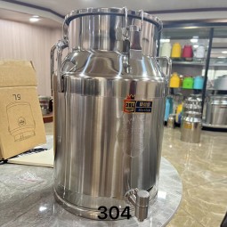 Storage Bucket Supplier - Food Grade Stainless Steel Sealed Storage Barrel