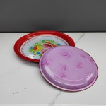 Enamel Tray Manufacturer - Patterns Round Enamel Plate and Tray