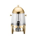 Coffee Urn Manufacturer - 12L Gold Plating Luxury Chafer Urn