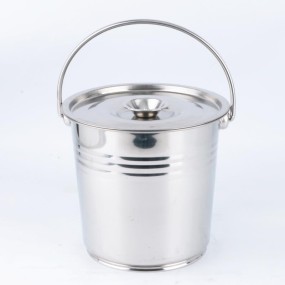 Ice Bucket Supplier - Hotel Bar Stainless Steel Household Bucket
