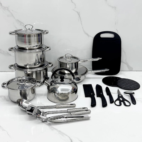 Cookware Set Factory - Multi-purpose Stainless Steel Cooking Utensil Set