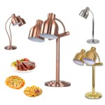 Food Warmer Lamp Supplier - Silver Gold Infrared Buffet Heating Lamp