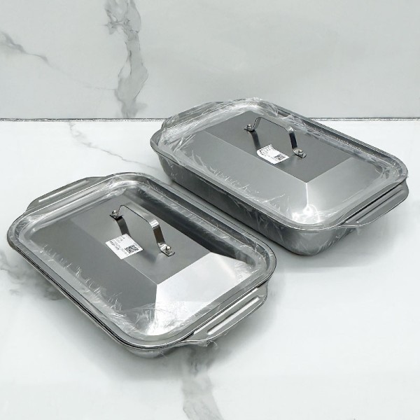 Baking Tray Supplier - Stainless Steel Grilled Fish Induction Cooker Tray