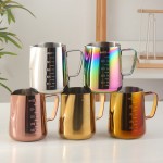 Milk Frother Supplier - Stainless Steel Latte Cappuccino Foam Pitcher