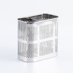 Storage Rack Supplier - Square Hanging Knife Fork Spoon Drainer Bucket