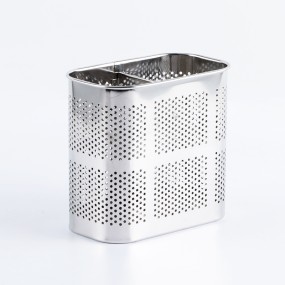 Storage Rack Supplier - Square Hanging Knife Fork Spoon Drainer Bucket