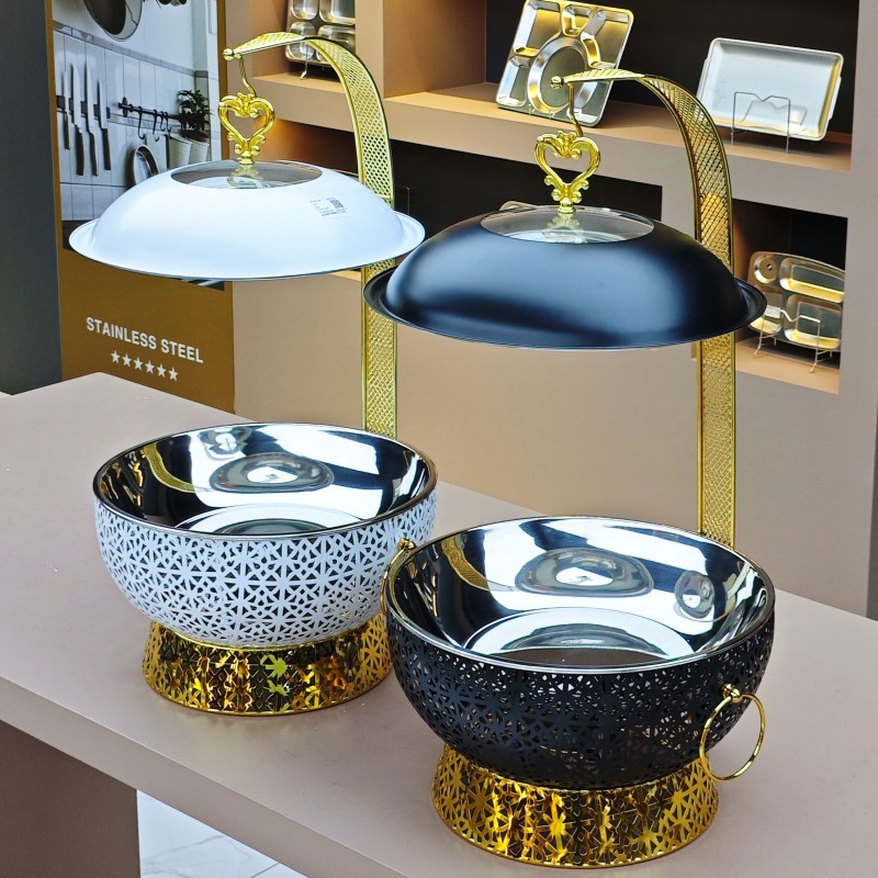 Chafing Dish Supplier - New Design 8L Decorative Buffet Food Warmer