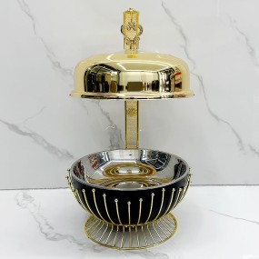 Chafing Dish Manufacturer - 8L Stainless Steel Bead-Point Hanging Food Warmer