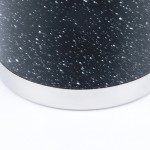 Water Kettle Supplier - 1.6L Black Double Wall Vacuum Hot Water Pot