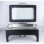 Buffet Set Factory - 9L Black Chafing Dish for Home Restaurant