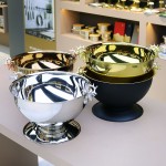 Ice Bowl Supplier - High Quality Small Golden Wine Chiller Bucket