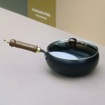 Frying Pan Supplier - Small Glass Induction Friendly Iron Sauce Pan