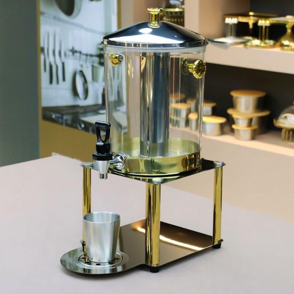 Beverage Dispenser Supplier - 8L/16L Modern Gold Commercial Juice Dispenser