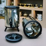 Bubble Tea Equipment Supplier - 6-18L Stainless Steel Milk Tea Insulation Bucket