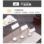 Table Holder Supplier - Stainless Steel Table Card Reservation Brand Holder