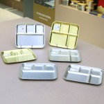 Sauce Dish Factory - Korean Style Gold 4-Compartment BBQ Dipping Dish