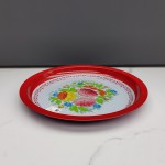 Enamel Tray Manufacturer - Patterns Round Enamel Plate and Tray