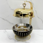 Chafing Dish Manufacturer - 8L Stainless Steel Bead-Point Hanging Food Warmer