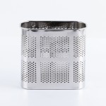 Storage Rack Supplier - Square Hanging Knife Fork Spoon Drainer Bucket
