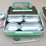 Lunch Box Supplier - Cheap 304 Stainless Steel Eco-Friendly Tiffin Box