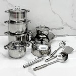 Cookware Set Factory - Multi-purpose Stainless Steel Cooking Utensil Set