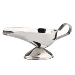 Sauce Boat Factory - Lamp Shaped Stainless Steel Gravy Boat for Restaurant