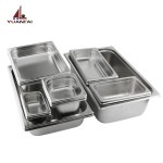 Food Container Supplier - European Style Stainless Steel GN Pan