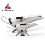 Sauce Boat Factory - Lamp Shaped Stainless Steel Gravy Boat for Restaurant