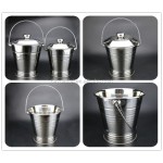 Ice Bucket Factory - Wholesale Cheap Stainless Steel Large Ice Bucket