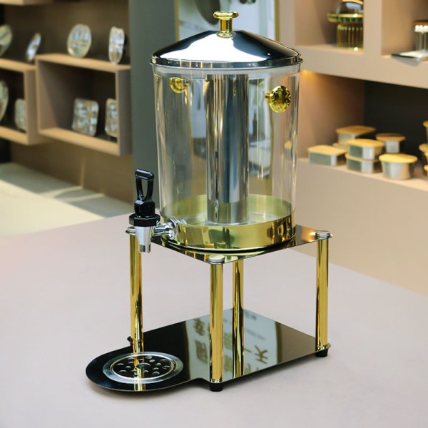 Beverage Dispenser Factory - OEM 8L/16L Gold Commercial Drink Dispenser