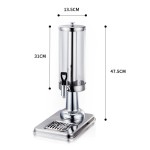 Drink Dispenser Manufacturer - Acrylic Electric Juice Dispenser for Buffet