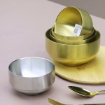 Soup Bowl Supplier - Double Walled Food Grade Stainless Steel Bowl