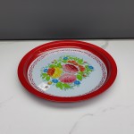 Enamel Tray Manufacturer - Patterns Round Enamel Plate and Tray