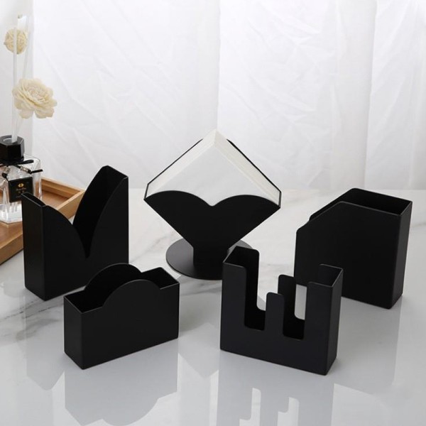 Napkin Holder Supplier - Modern Metal Tissue Paper Rack for Restaurant