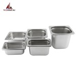 Food Container Supplier - European Style Stainless Steel GN Pan