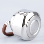 Tea Pot Factory - 1.0L Stainless Steel Square Stove Top Kettle