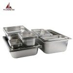 Food Container Supplier - European Style Stainless Steel GN Pan