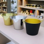 Ice Bucket Manufacturer - 3/5/12L Deer Head Design Colored Ice Bucket
