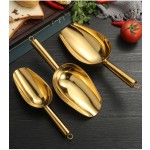 Ice Scooper Manufacturer - Stainless Steel Flour Scoop Bar Metal Shovel